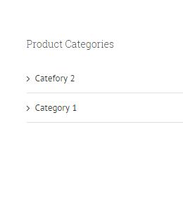 Woocommerce的分类页面如何显示侧边栏分类
