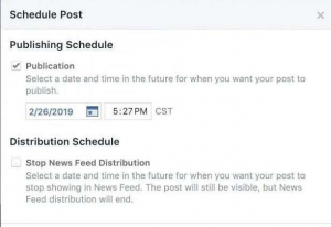脸书限制固定时间发帖